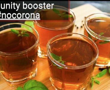 best homemade immunity  booster ayurvedic drink to fight against corona virus | kashaya | kadha