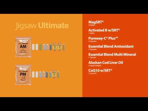 Jigsaw Health   Ultimate   Essential Multivitamin Supplement Daily Packets 30 Day Supply