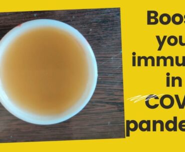 ** Boost your immunity during Corona Virus Pandemic**