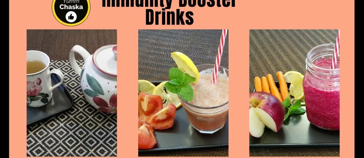 Immunity Booster Drinks by Yumm Chaska | Home made Immunity Booster  for Corona Virus |