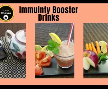 Immunity Booster Drinks by Yumm Chaska | Home made Immunity Booster  for Corona Virus |
