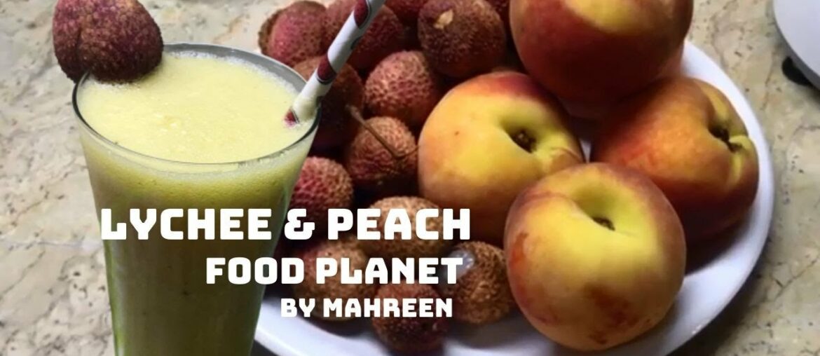 lychee and peach Drink Recipe| Full of Vitamin C | Magic Drink Against Covid-19