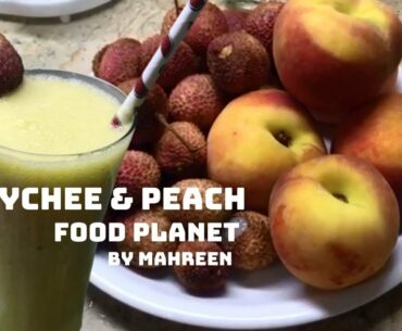lychee and peach Drink Recipe| Full of Vitamin C | Magic Drink Against Covid-19