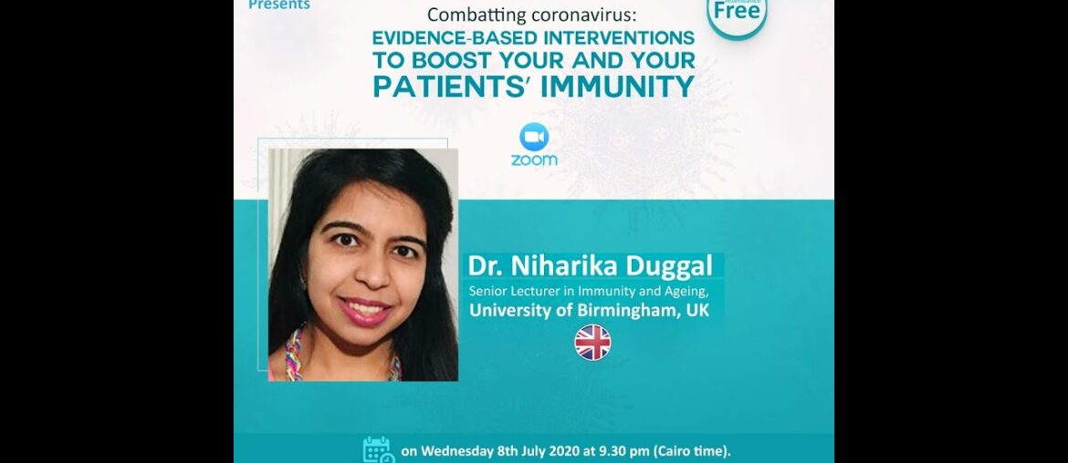 Docspert.com Webinars || Combatting Coronavirus: Evidence-Based Interventions To Boost Immunity