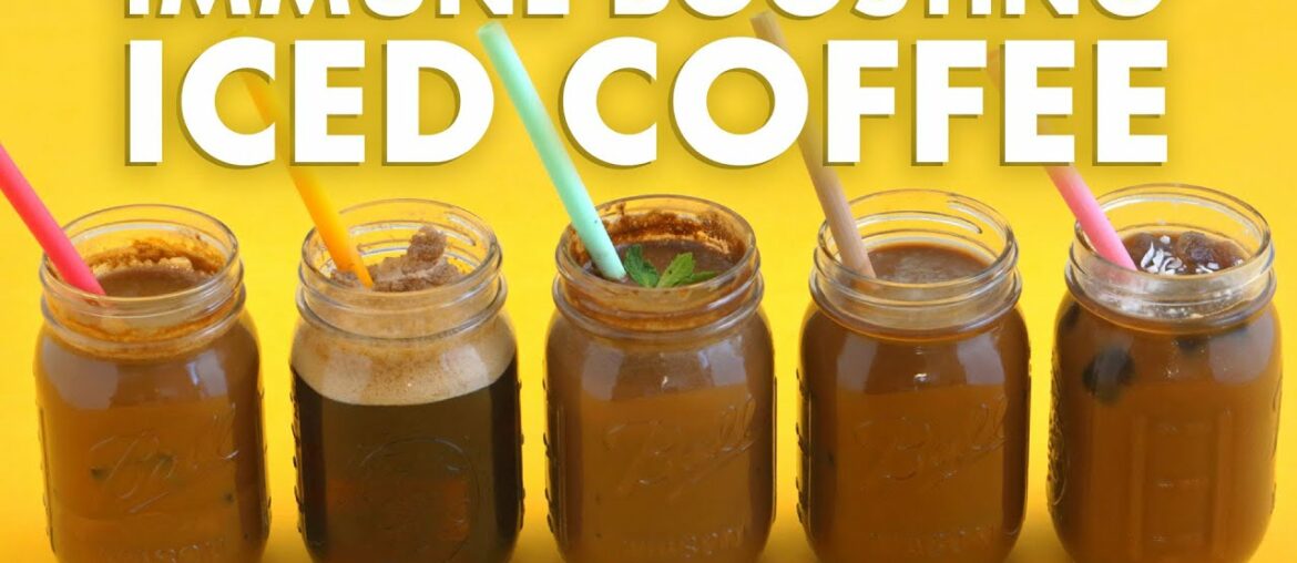 Immunity Boosting ICED COFFEE Drinks