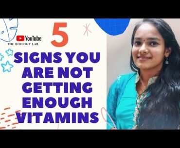 5 Signs your face shows you are Vitamin Deficient | Vitamin Deficiency | Signs of Vitamin Deficiency