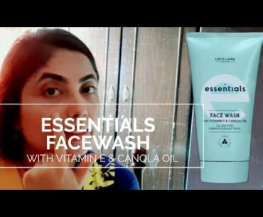 Essential Face Wash with Vitamin E & Canola Oil | 35764 | maria faraz | review