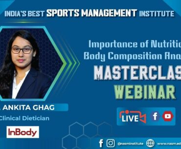 NASM Masterclass Webinar on Importance of Nutrition & Body Composition Analysis