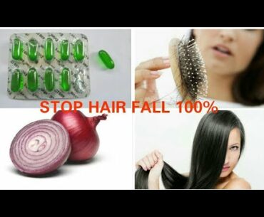 Vitamin E Capsule & Raw Onion Hair Care Beauty Tips- Longer Thicker Hair Care Easi Remedies