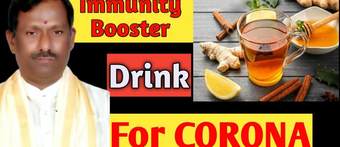 Immunity Booster Drink (kashayam) to Fight CORONA VIRUS in Telugu | Natural Remedy for Cold & Flu