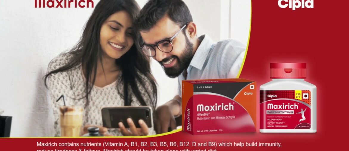 Maxirich: TV Commercial: Helps Complete Nutrition & Boost Immunity (Hindi)