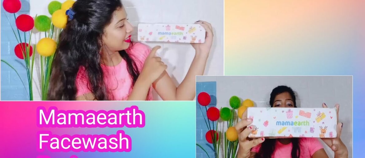 Mamaearth Facewash Unboxing & Review || Pallabis Beauty ||