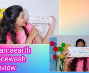 Mamaearth Facewash Unboxing & Review || Pallabis Beauty ||