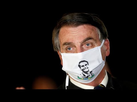 Brazil's President Bolsonaro taking - and pushing - hydroxychloroquine for Covid-19