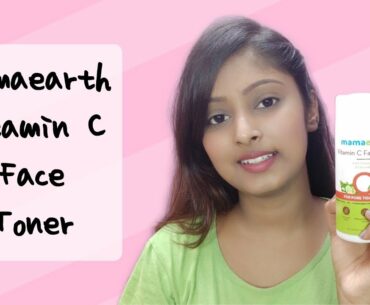Mamaearth Vitamin C Face Toner | Review | After Using 2 Months | Mamaearth Haul | Anwesha Sinha