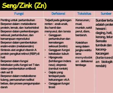 Fundamental of Nutrition - Mineral Mikro