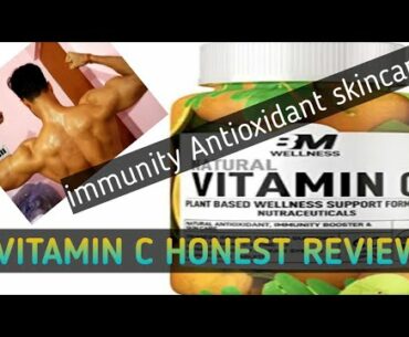 Bigmuscles Nutrition Vitamin C 1000 mg | Immunity Antioxidant skincare | Organic Vitamin C