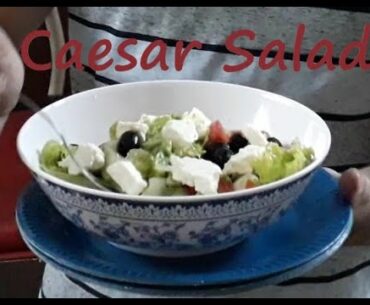 Caesar Salad I Immunity Booster I 5 minute recipe I Healthy Food I Diet Food I Low Calorie Food