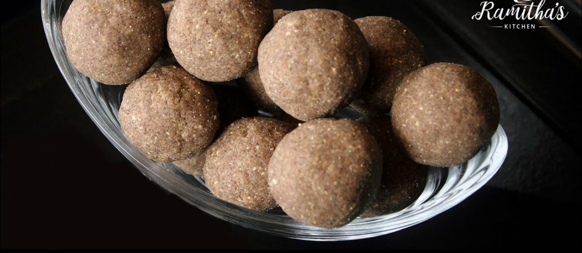 Healthy Ragi ladoo