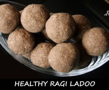 Healthy Ragi ladoo