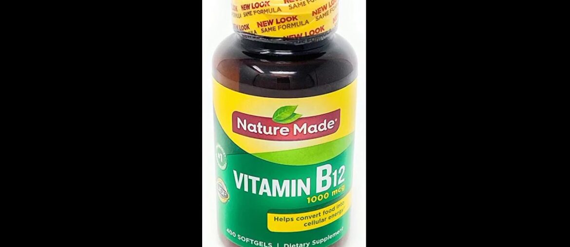 Must See Review: - Nature Made Vitamin B12 1000 mcg, 400 Softgels