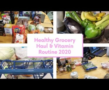 1st Ever Healthy Grocery Haul | Whole Foods Meijer | Updated Supplement Routine | The B Word