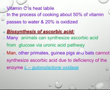 M Sc FNFBT Sem 3 PH03CFBT25 Advance Nutrition Unit4 Water soluble vitamins 5