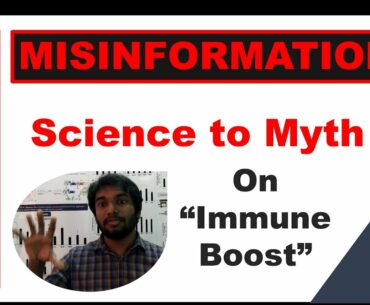 Secrets of misinformation or fake news of “immune boosting”| Foodi'n'formation| CoVID-19