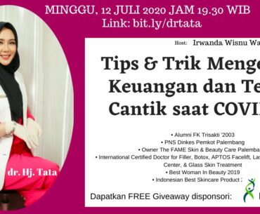 Tips dan Trik Mengelola Keuangan dan Tetap Cantik saat COVID19