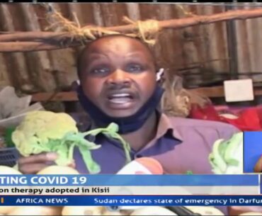 Nutrition therapy adopted in Kisii to boost immunity in fighting corona virus