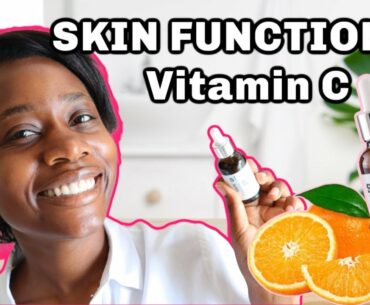 Trying the SKIN Functional Vitamin C (Absorbic Acid) serum - Skin is glowing!!