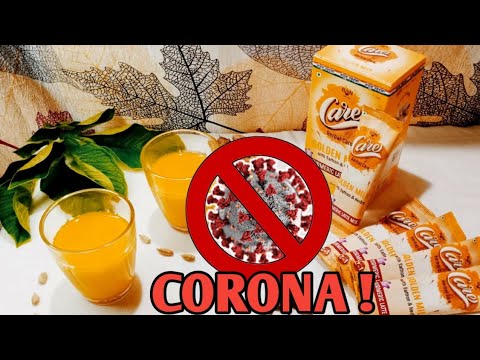 BOOST YOUR IMMUNITY AGAINST CORONA VIRUS USING CARE'S GOLDEN MILK|| CARE HERBAL||