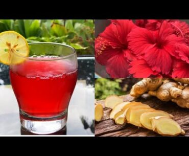 Hibiscus Ginger Tea | Immune Boosting Tea | Immunity Boosting Recipe | Natural cold and flu Remedy