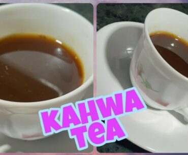 Covid 19: Immunity Booster Kahwa Tea