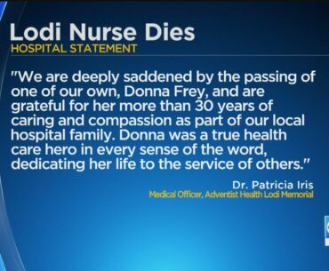 Lodi Nurse Dies From Coronavirus