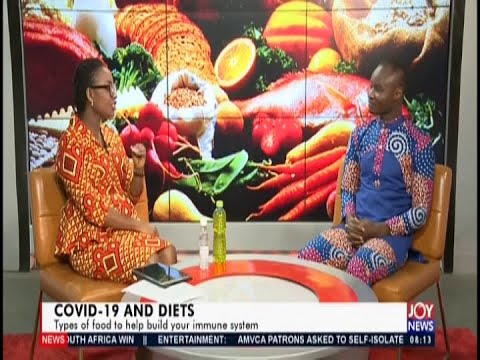 Covid-19 and Diets - AM Talk on JoyNews (26-3-20)