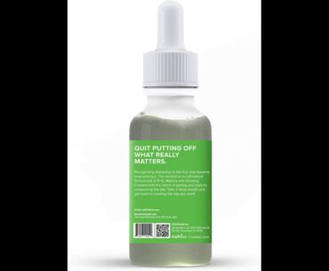 Nutriair Focus Peppermint Flavored Brain Health Supplement - Liquid Vitamins for Memory, Concen...