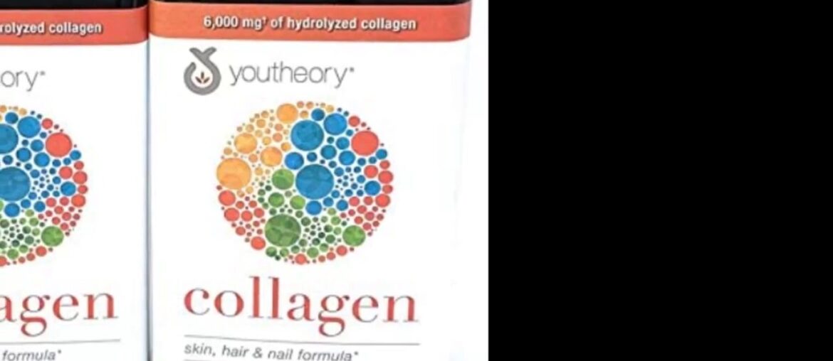 Youtheory Collagen Advanced Formula,Skin, Hair and Nails Enhanced with Vitamin C,6 Grams Collag...