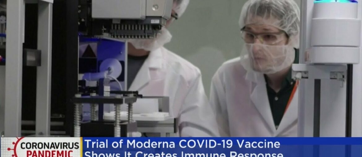 Trial Of Moderna COVID-19 Shows It Creates Immune Response