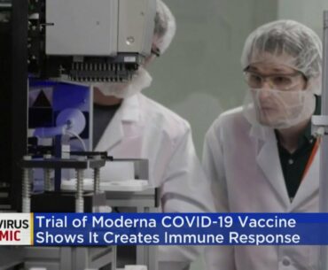 Trial Of Moderna COVID-19 Shows It Creates Immune Response