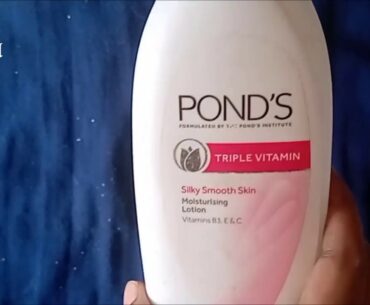 PONDS Triple Vitamin Moisturizing Lotion review in Tamil | Beauty product review