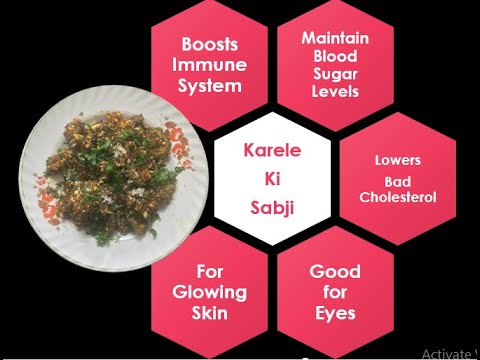 Karele ki sabji |Karele ki receipe | Immunity booster sabji | Dry Karela sabji |Khatta meetha Karela