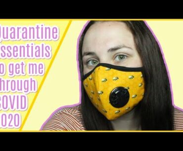 COVID-19 CORONAVIRUS QUARANTINE ESSENTIALS | Allie Young