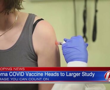 First COVID-19 vaccine tested in US poised for final testing