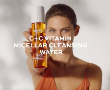 HOW TO USE C+C VITAMIN MICELLAR CLEANSING WATER - FACE