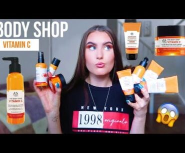 The Body Shop Vitamin C Range REVIEW! *Entire Range*