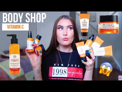 The Body Shop Vitamin C Range REVIEW! *Entire Range*