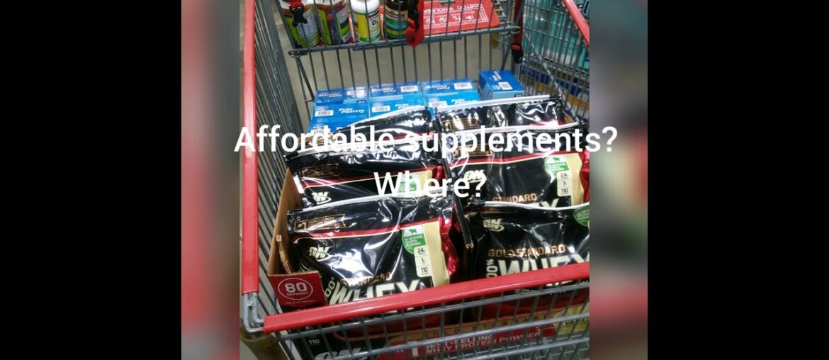 Fitness Q & A: Affordable supplements? Where?