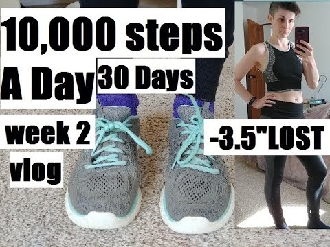 10,000 Steps a Day || Week 2 Vlog || Hormones|| C-PTSD