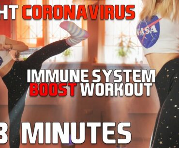 Only 8 minutes to BOOST immunity | Workout to fight CORONAVIRUS and Tone body